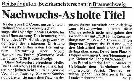 BZ vom 12.11.1997, Willy Teichelmann