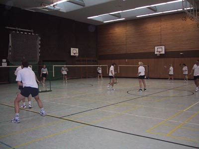 Blick in eine volle Halle