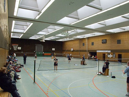 Ein Blick in die Ilmenauhalle