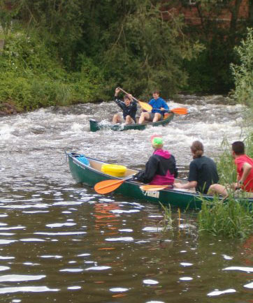 Comet auf der Oker