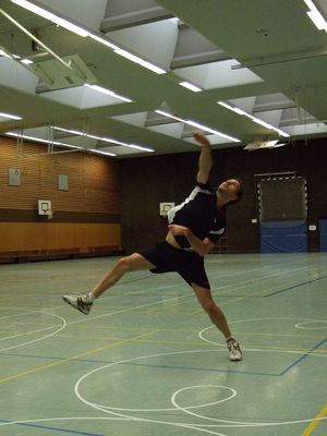 Lutz in Aktion