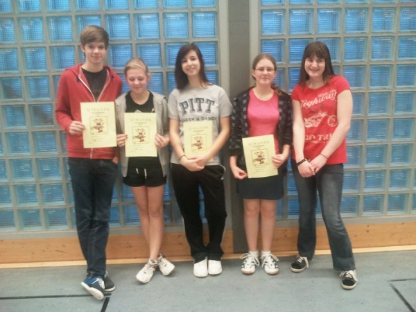 Alle Cometen auf einen Blick (Max, Lisann, Isabel, Jacquelin, Carolin