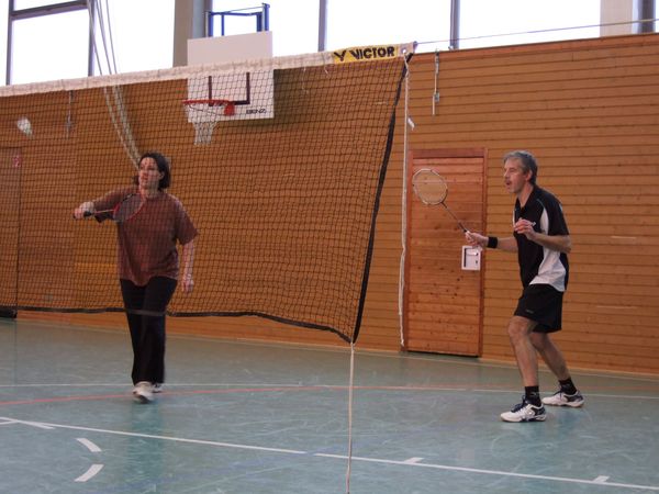 Delphine Adam mit Carsten im Mixed