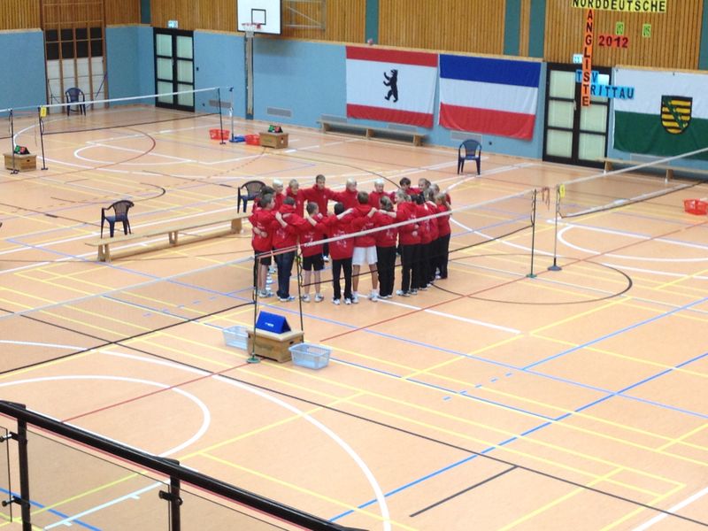 NBV Teilnehmer des ND-RLT schören sich ein