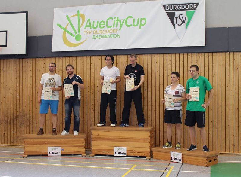 2. Platz Herrendoppel für Jan und Daniel