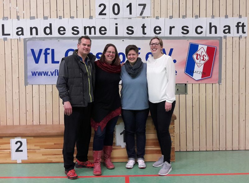 v.l.n.r. Henning Kleinert, Isabel Freudenhammer, Iris Bardenhorst, Susanne Jurcyk