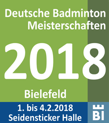 Logo der DM 2018 in Bielefeld (www.dm-badminton.de)