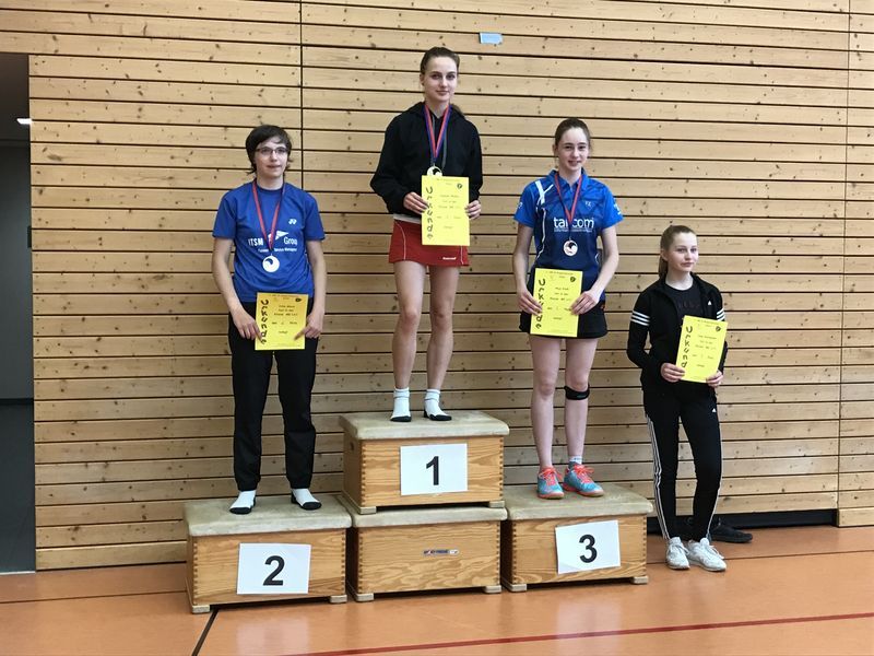 ME U17: 1. Platz: Hannah M&uuml;ller