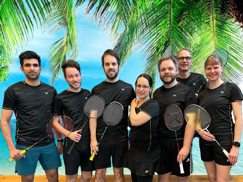 Unser Team in der Kreisklasse BS: Linson Thaddevus, Simon Lanfermann, Jakob Eyme, Silke Hannemann, Daniel Hannemann, Lutz Vorhold, Fabia Hentschel